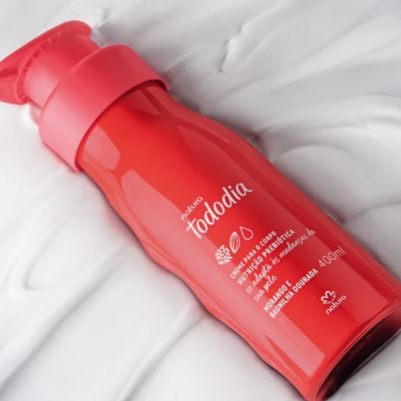 Creme Corporal TodoDia Morango e Baunilha 400ml