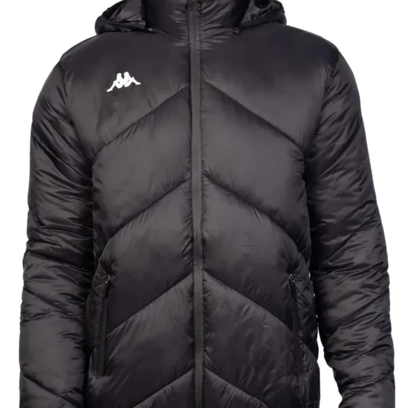 Jaqueta Masc Kappa Padding Sport Bessie uffer Preto