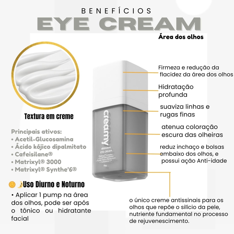 Creme Clareador para Olhos Eye Cream - foto 5