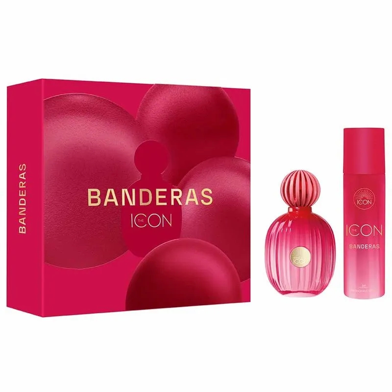 Kit  Banderas The Icon EDP 100ml + Dêo Colônia 150ml