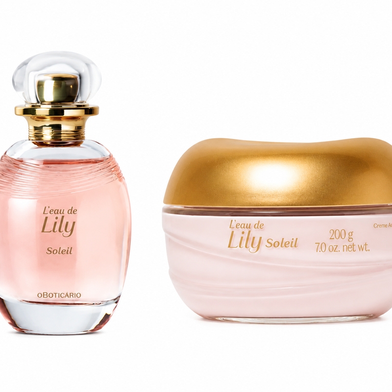 Combo: L’eau de Lily Soleil 75ml + Hidratante 200g