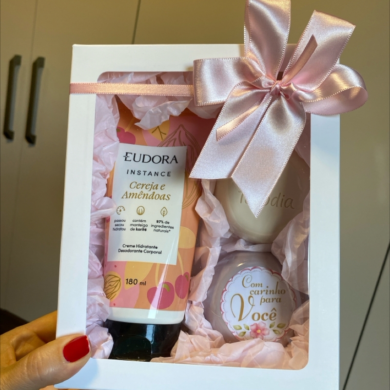 Kit De Hidratante Corporal eudora E 2 Sabonetes