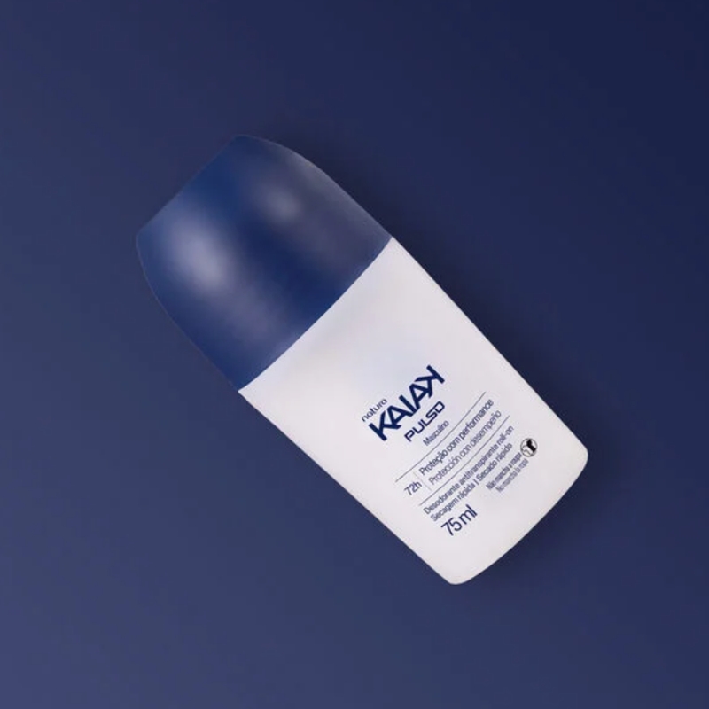 Desodorante Antitranspirante Roll-on Kaiak Pulso Masculino 75 ml