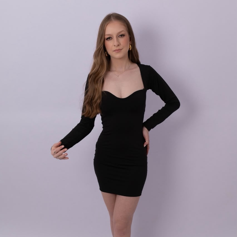 Vestido Eloise Preto