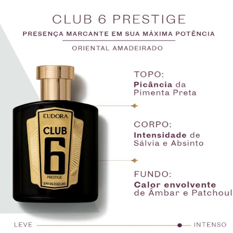 Club 6 Prestige - Eau de Parfum 95ml - foto 3