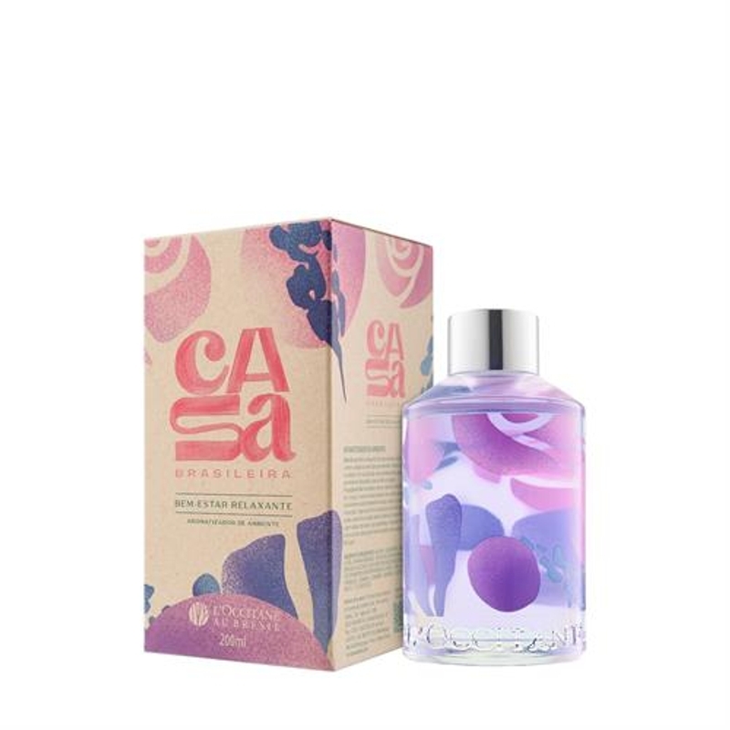 Aromatizador de Ambiente Bem-Estar Relaxante 200ml + Varetas