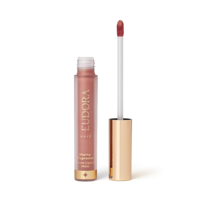 Batom Líquido Matte Supreme Rosa Nude Conforto 4,0ml