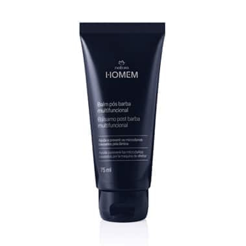 CREME PRÉ E PÓS-BARBA MULTIFUNCIONAL NATURA HOMEM, 75ML