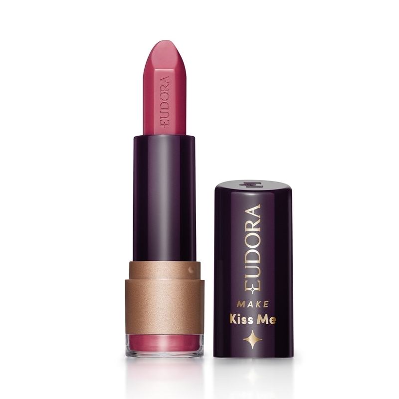 Batom Hidratante Malva da Moda Eudora Make Kiss Me 3,7g