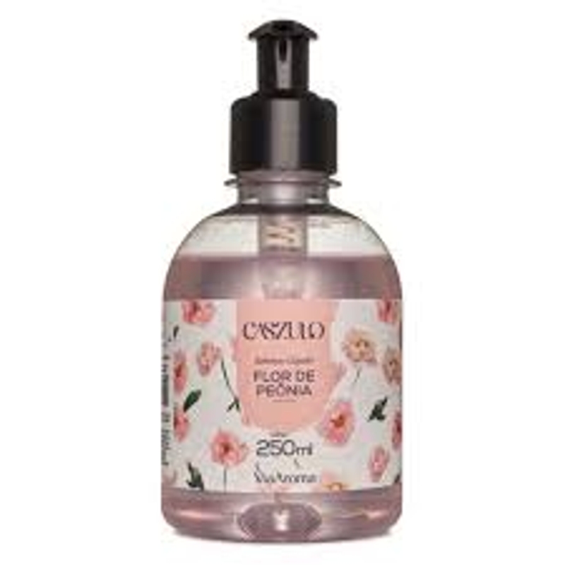 Sabonete Líquido Caszulo 250ml - Flor de Peônia
