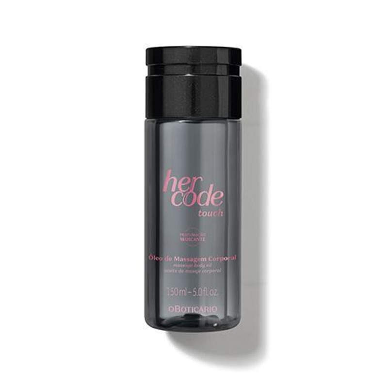 Óleo De Massagem Corporal Her Code Touch 150ml