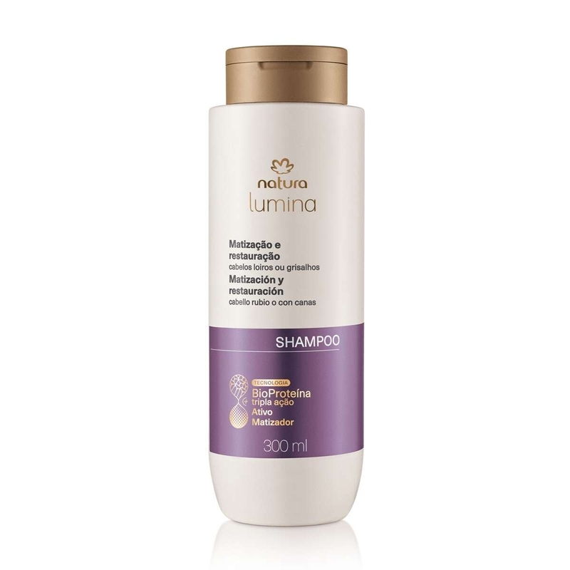 Shampoo matizador - cabelos loiros ou grisalhos - 300 ml