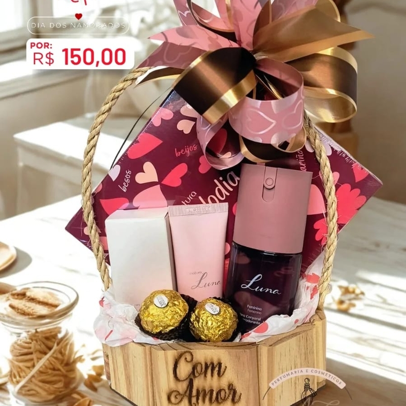 Cesta Com Amor Luna