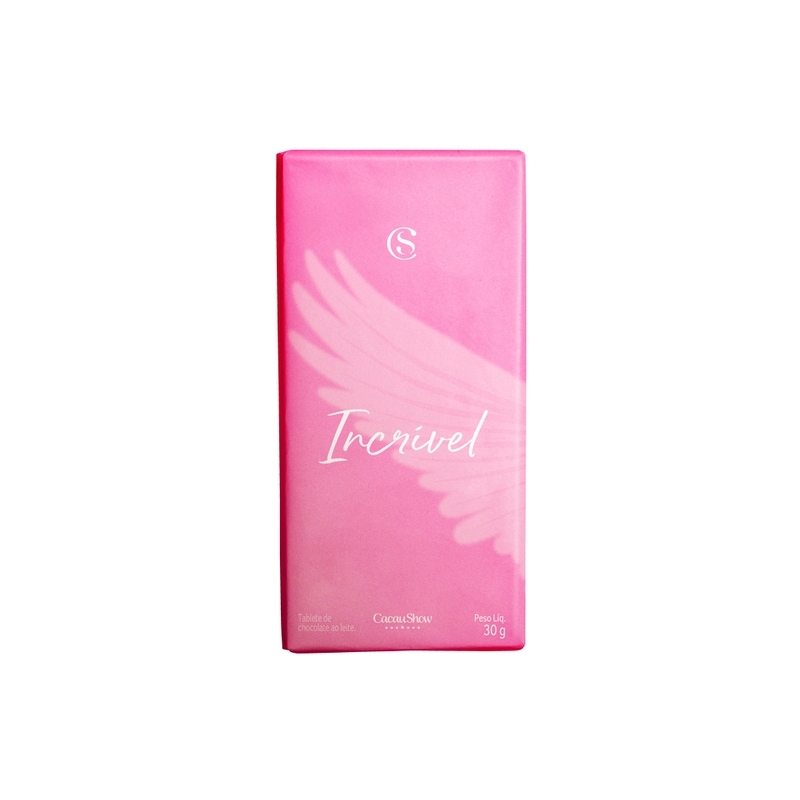 Tablete de Chocolate ao Leite Mulheres 30g