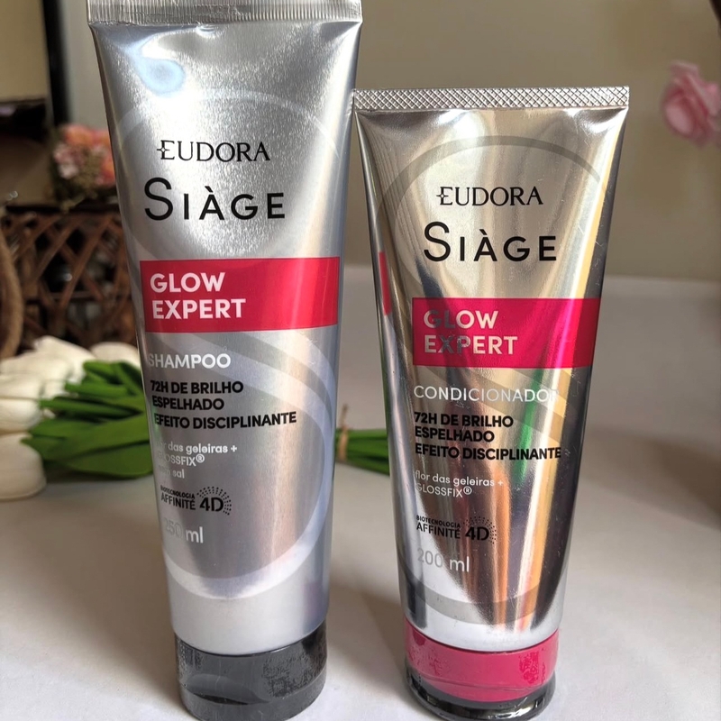 Combo Siàge Glow Expert: Shampoo 250ml + Condicionador 200ml