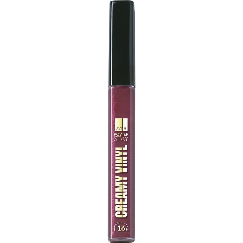 Avon Power Stay Batom Líquido Creamy Vinyl Uva Rosada
