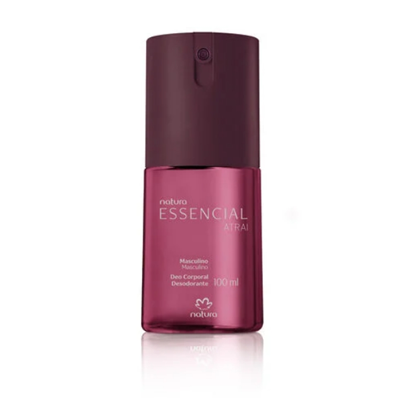 Desodorante Corporal Spray Masculino Essencial Atrai - 100 ml