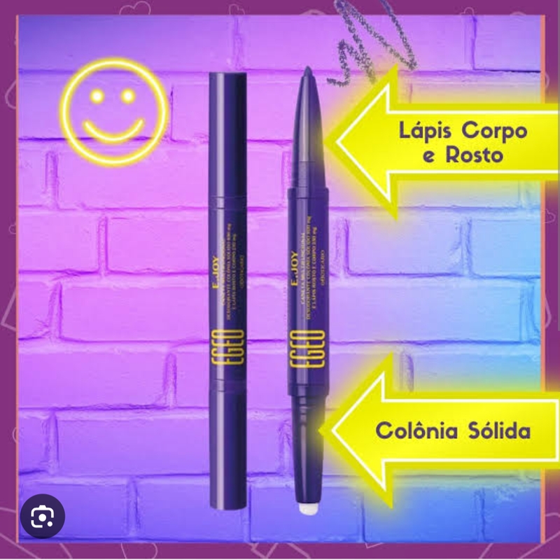 Caneta Multifuncional Lápis E Olho E Colônia Egeo E. Joy 250mg