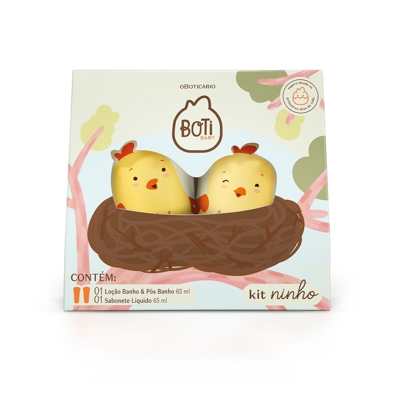 Mini Kit Presente Boti Baby Ninho (2 itens)