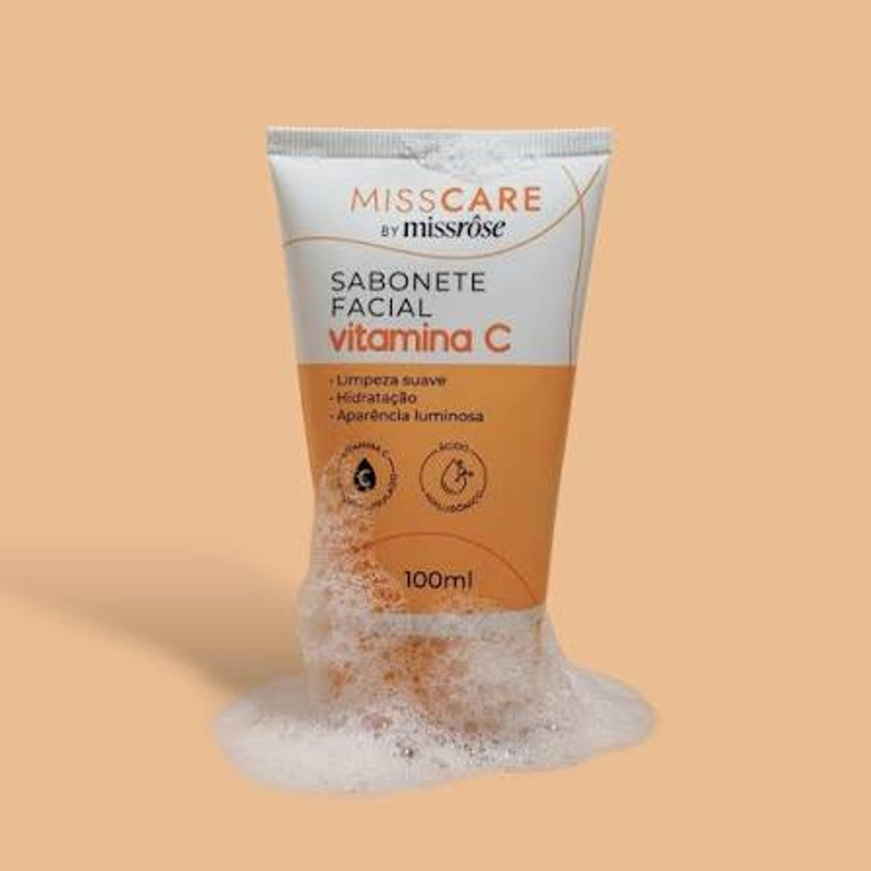 Sabonete facial de Vitamina C - 100ml