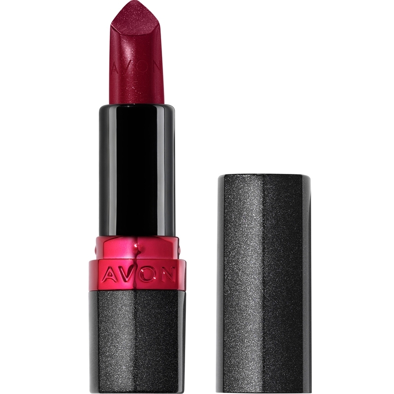 Avon Ultra Color Batom Brilhante Vermelho Glitz - 3,6 g