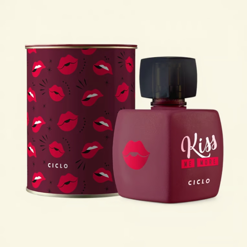 Deo Colônia Kiss You More Lata 100ml