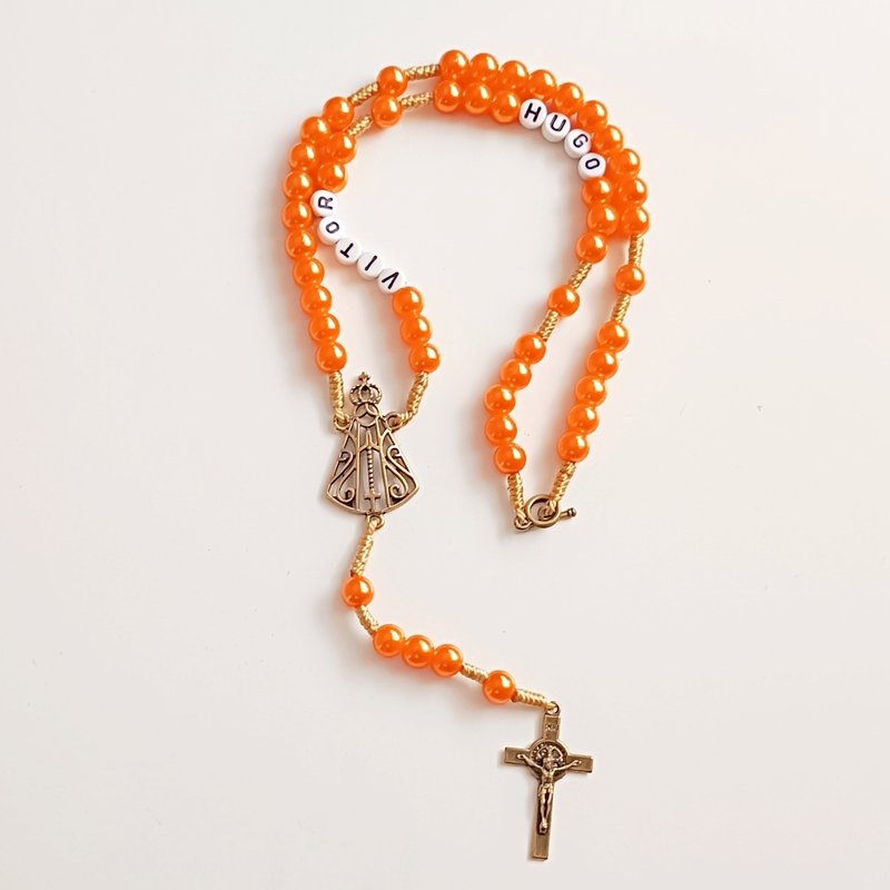 Colar Terço Personalizado C/ Nome