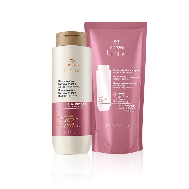 LUMINA LISOS COND REG +9 90 RE - 2 un de 300 ml