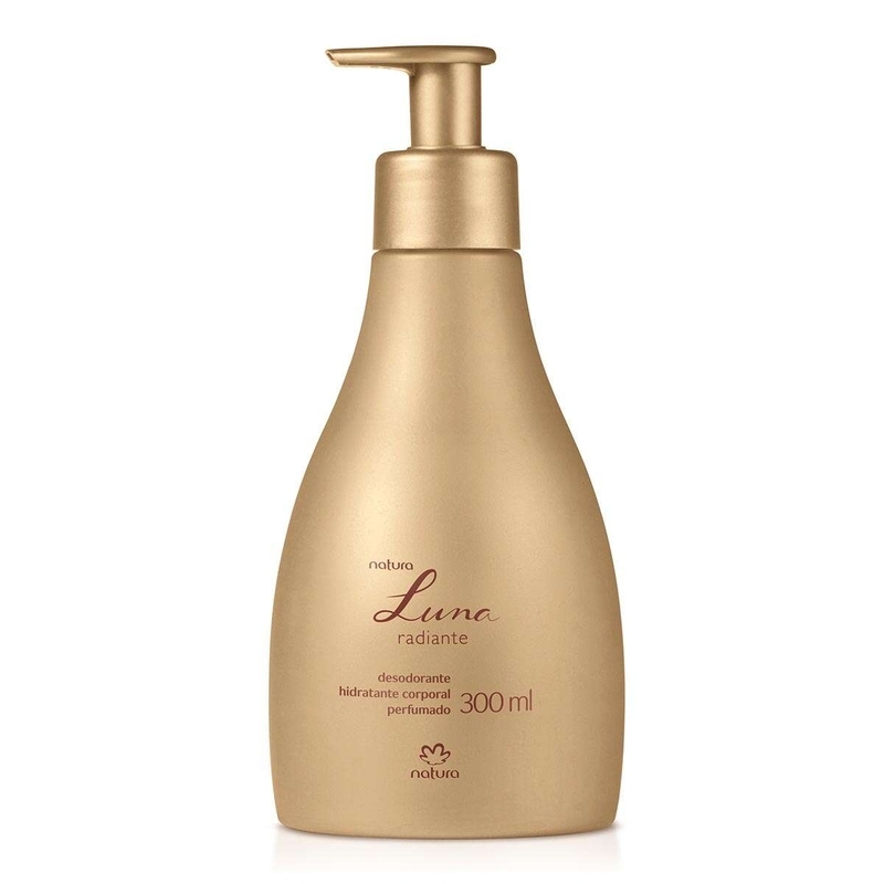 Creme Desodorante hidratante corporal perfumado luna radiante - 300 ml