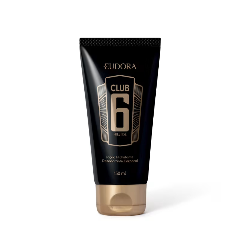 Club 6 Prestige Loção Desodorante Hidratante Corporal 200ml