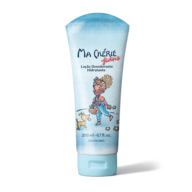 Loção Desodorante Hidratante Ma Chérie Jeans 200Ml