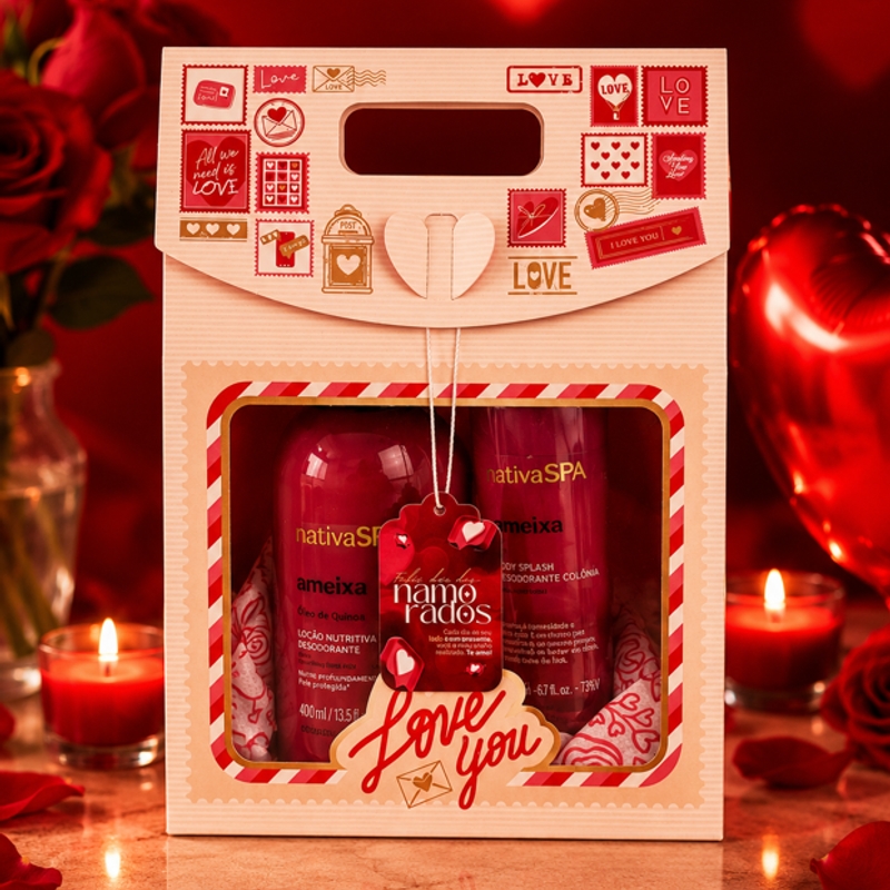 Kit Ameixa NativaSpa Hidratante e Body Splash