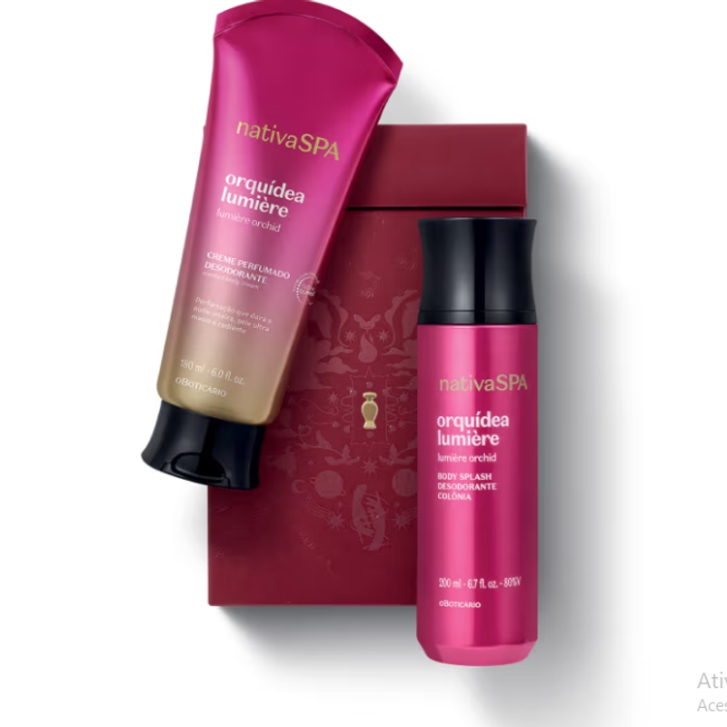 Kit Presente Dia Dos Namorados Nativa SPA Orquidea Lumière (2 itens) - foto 2