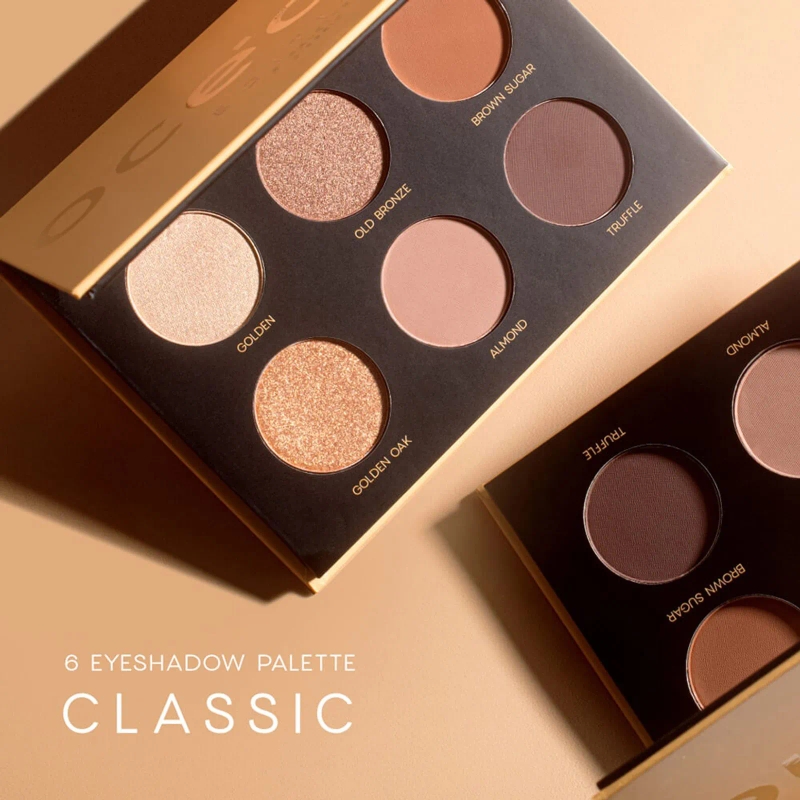 Paleta de Sombras Tons Terrosos - 6 Eyeshadow Palette Classic Océane Edition 7,8g - foto 2