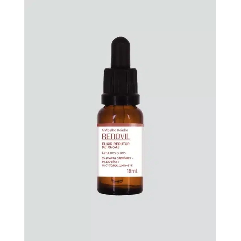 Renovil C Renovil Elixir Redutor de Rugas Bolsas e Olheiras 18 Ml