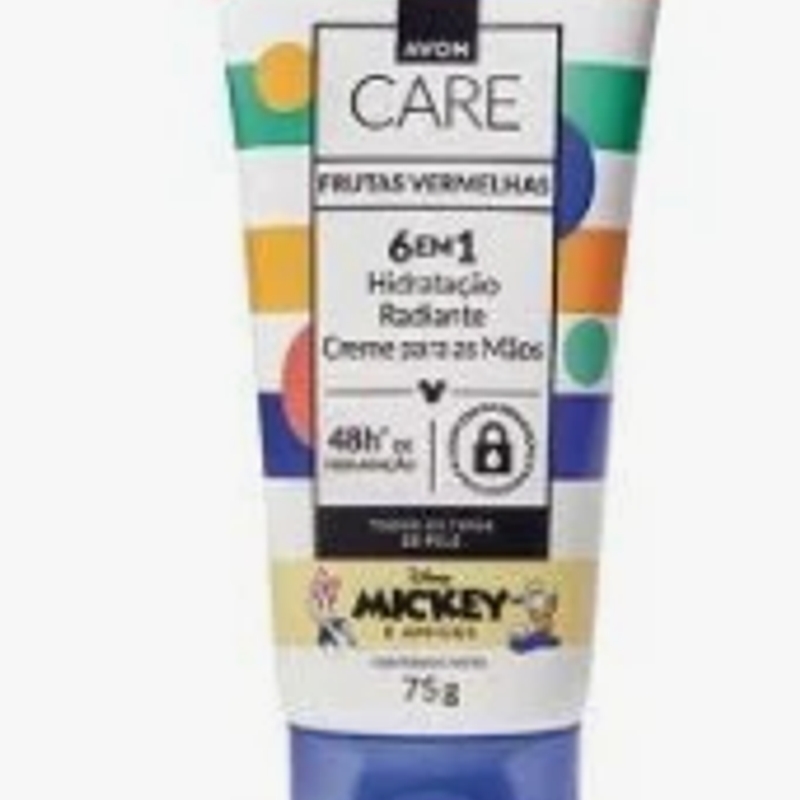 Avon Care Mickey e Amigos Frutas Vermelhas Creme para as Mãos