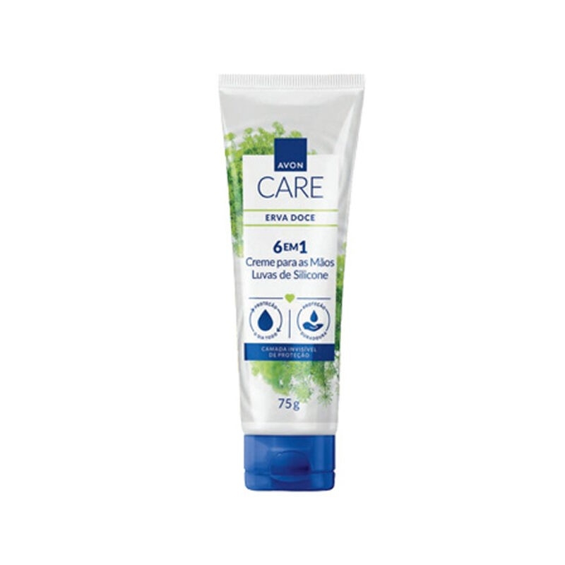 Creme Protetor Para Mãos Luvas De Silicone Erva Doce 75G