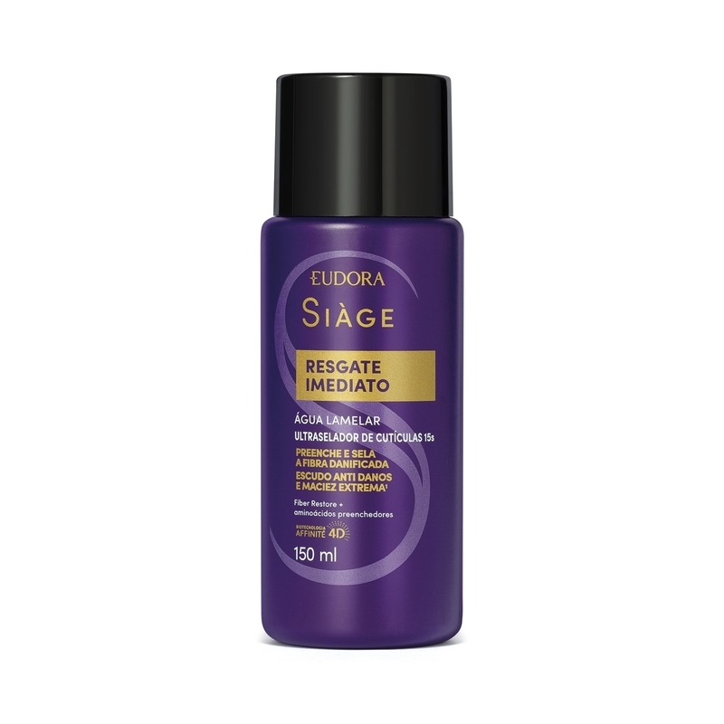Água Lamelar Siàge Resgate Imediato 150ml - Oferta Válida Apenas No Pix