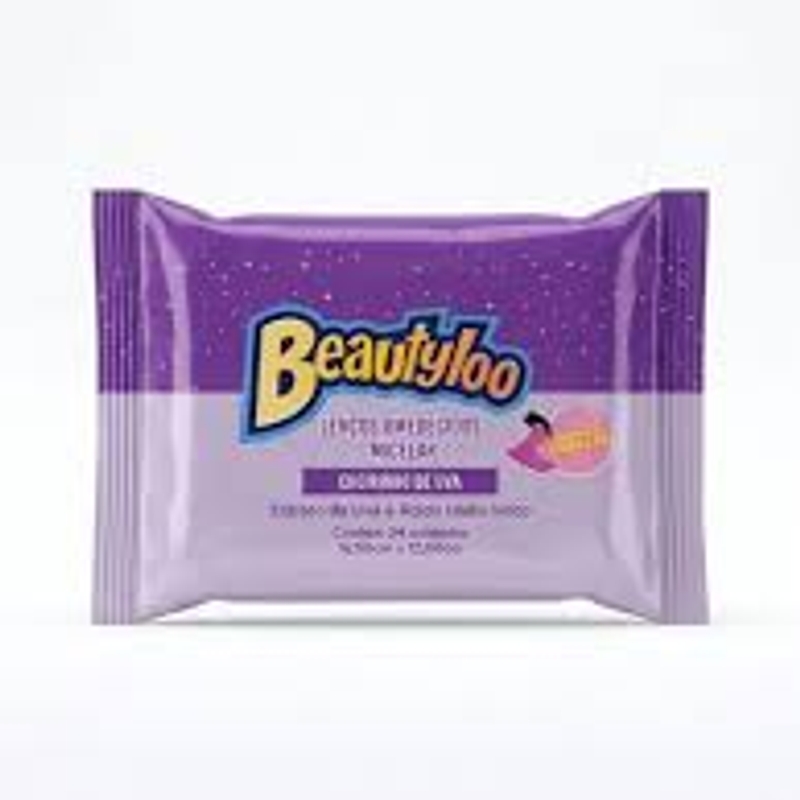 Lenços Umedecidos Micelar Beautyloo de Uva