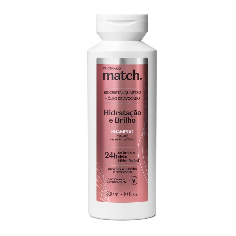 Shampoo Match Hidratação e Brilho 300Ml