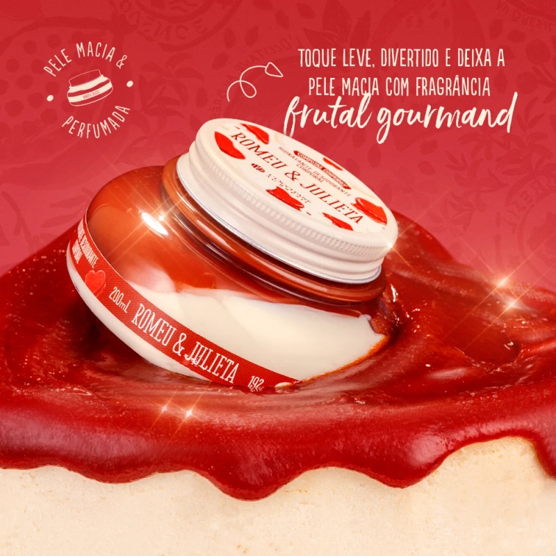 HIDRATANTE DESODORANTE CORPORAL ROMEU E JULIETA 200ml - foto 3