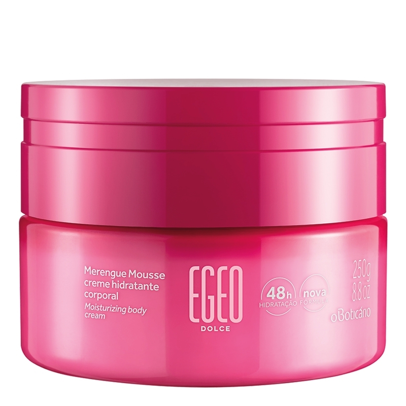Mousse Hidratante Desodorante Corporal Egeo Dolce Merengue, 250G