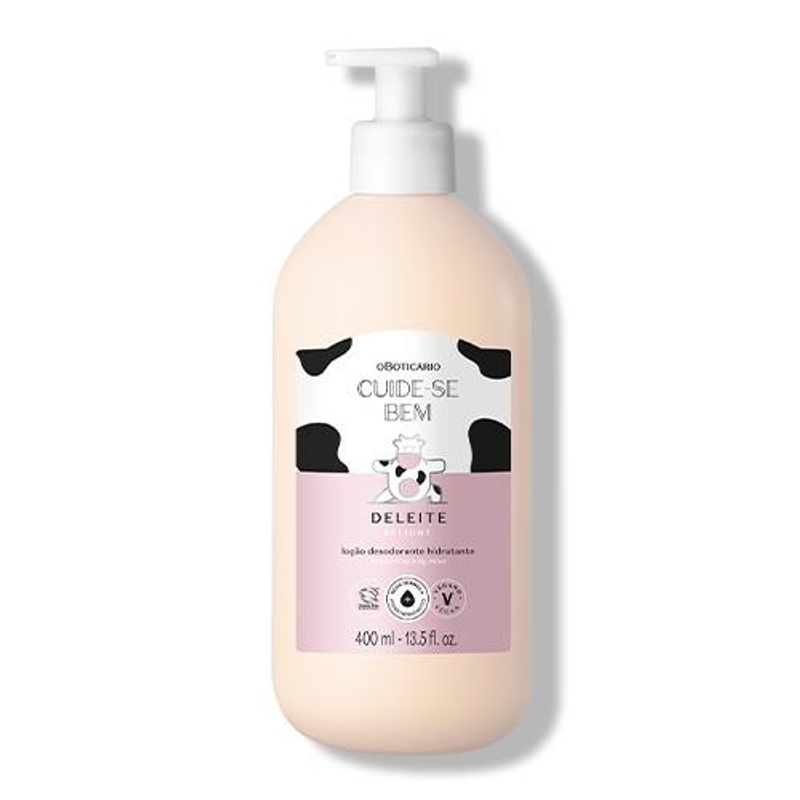 Loção Desodorante Hidratante Corporal Cuide-se Bem Deleite 400ml