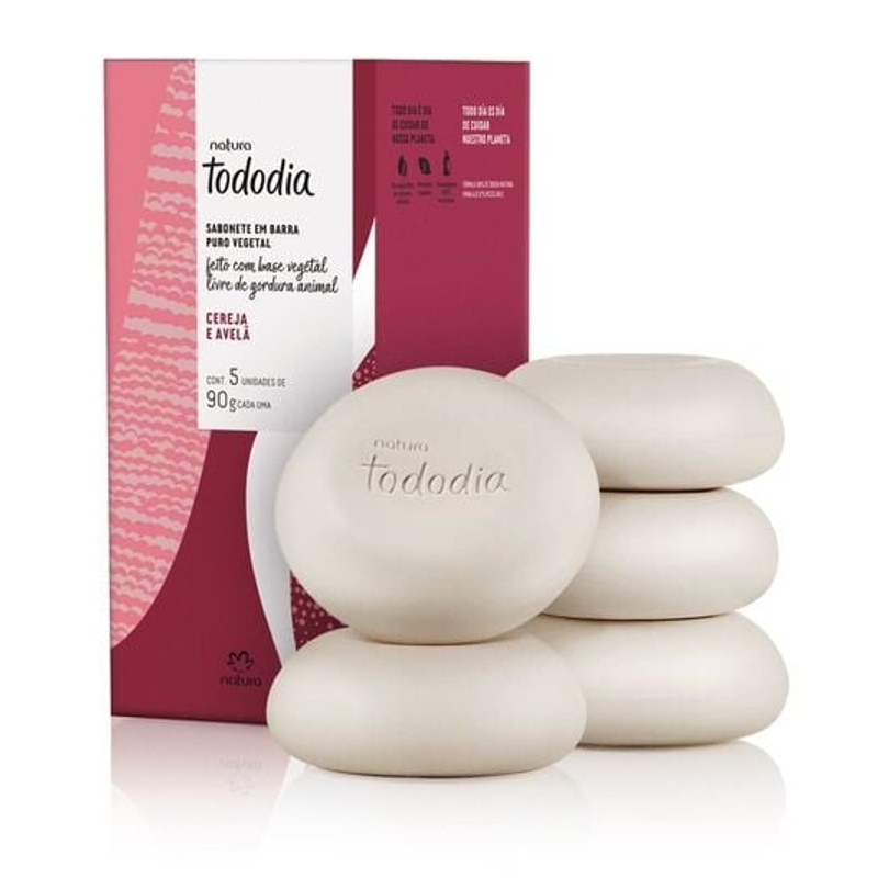 Sabonete Cereja e Avelã 5x90g