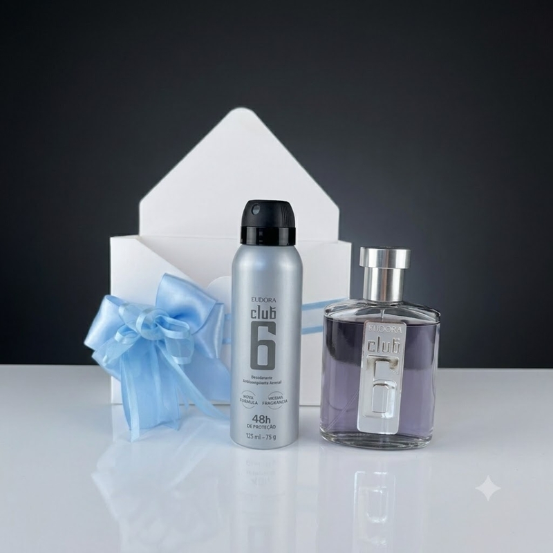 Presente Club 6: Desodorante Colônia 95ml + Desodorante Antitranspirante Aerossol 75g - foto 2