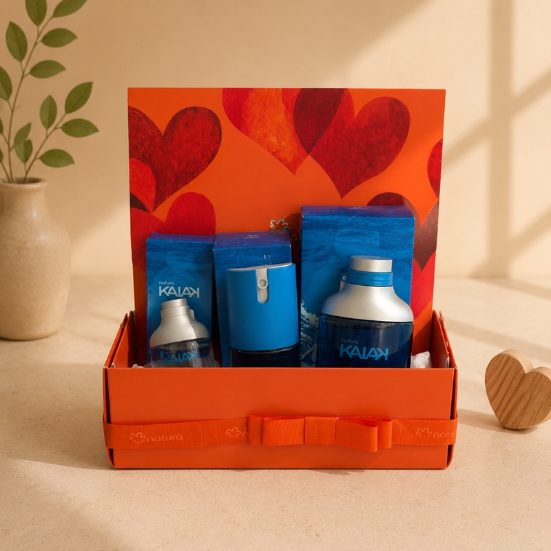 Kit Kaiak Trad. (Perfume 100ml, Perfume 25ml e Body Spray)