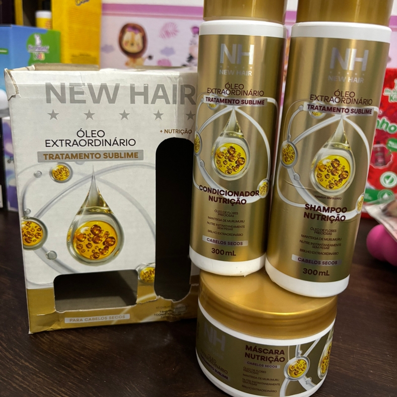 Kit Capilar New Hair 3 Itens