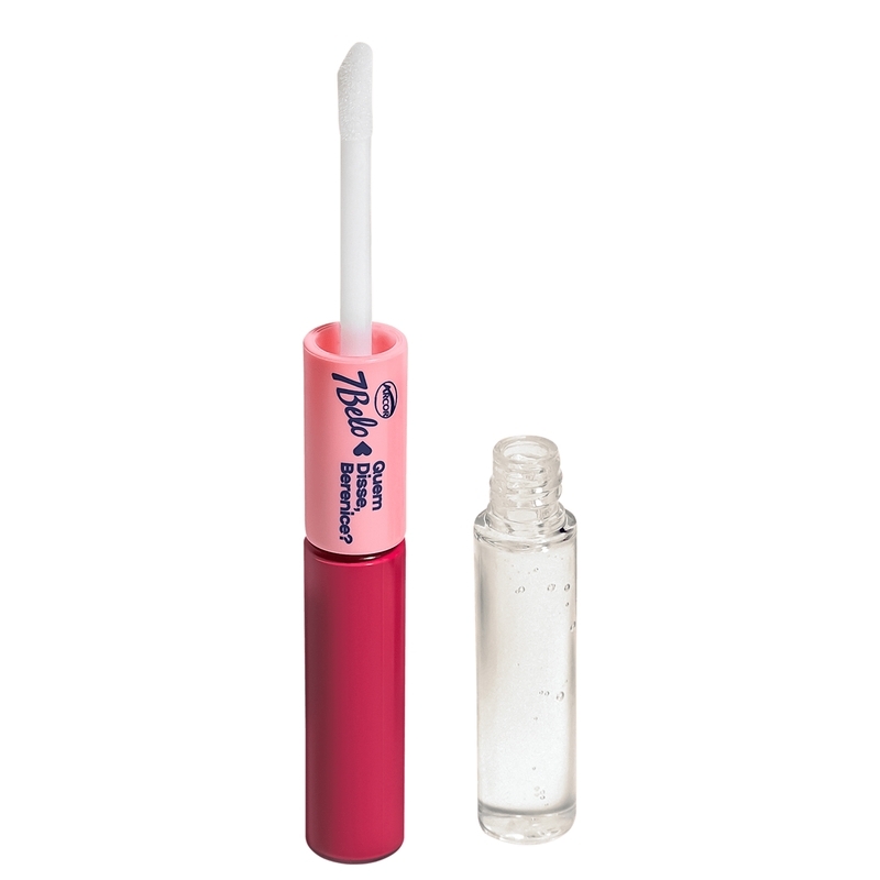 Quem Disse, Berenice? QDB 7Belo Rosa Único - Batom Duo Gloss 8ml