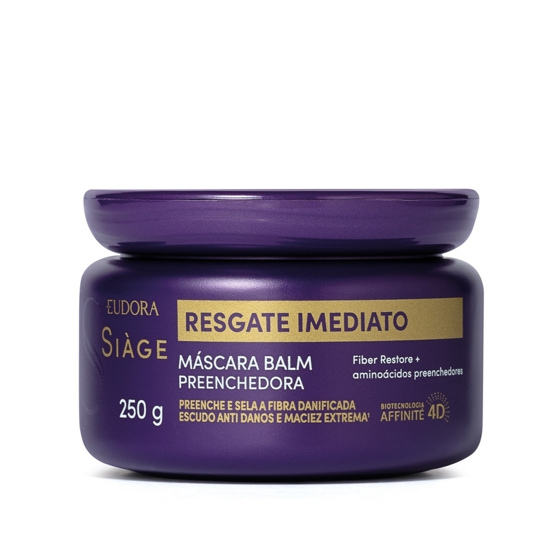 Máscara Balm Preenchedora Siàge Resgate Imediato 250G