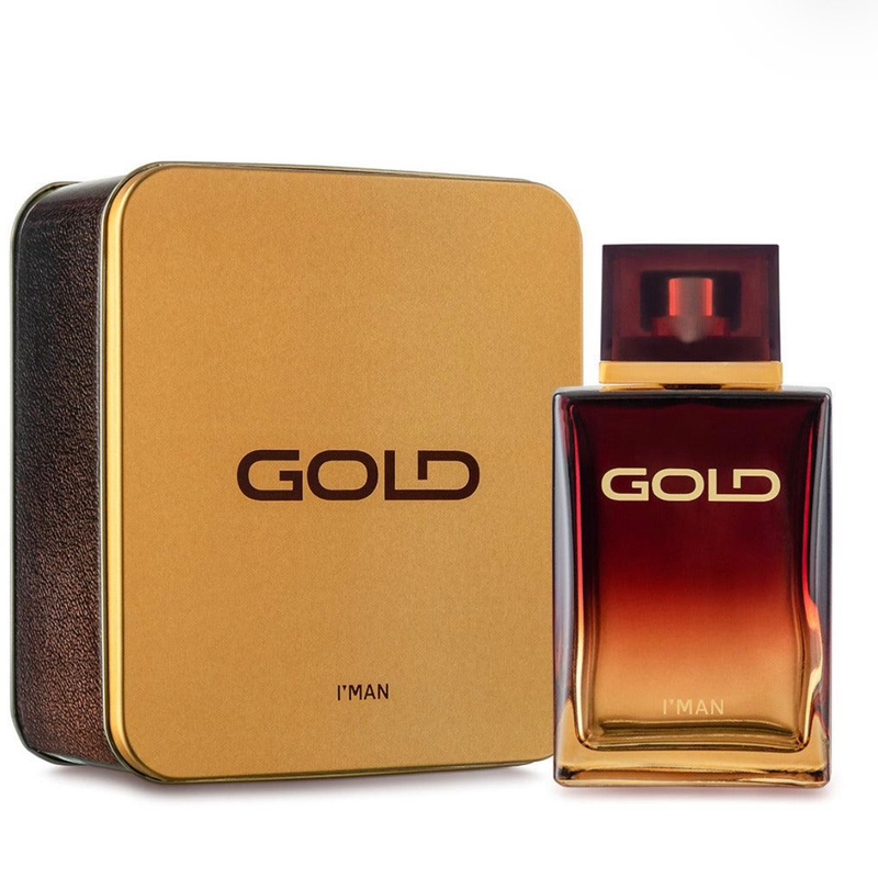 Deo Colônia I’MAN Gold Lata 100ml